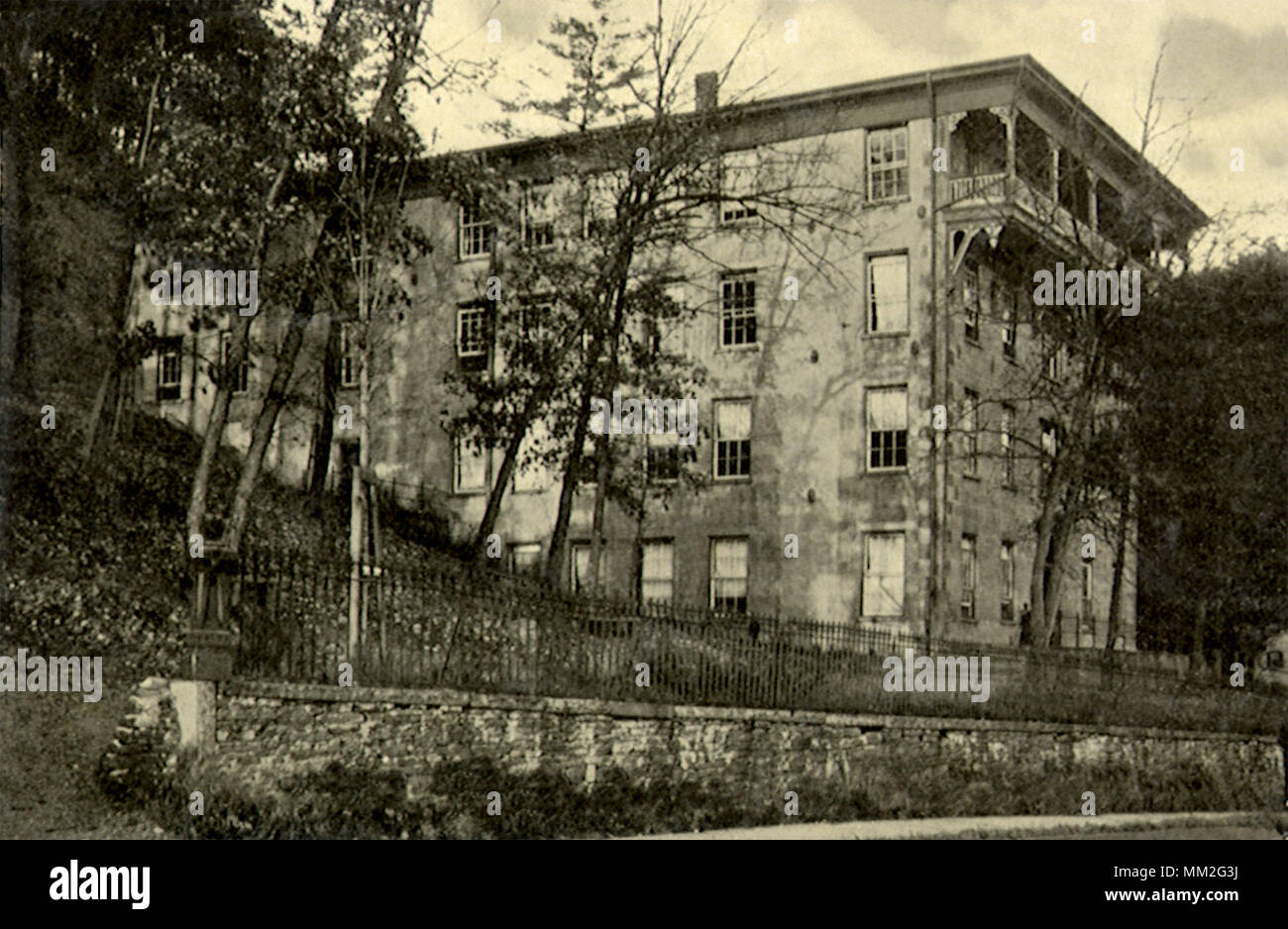 Mountain School House. Port Jervis. 1907 Foto Stock