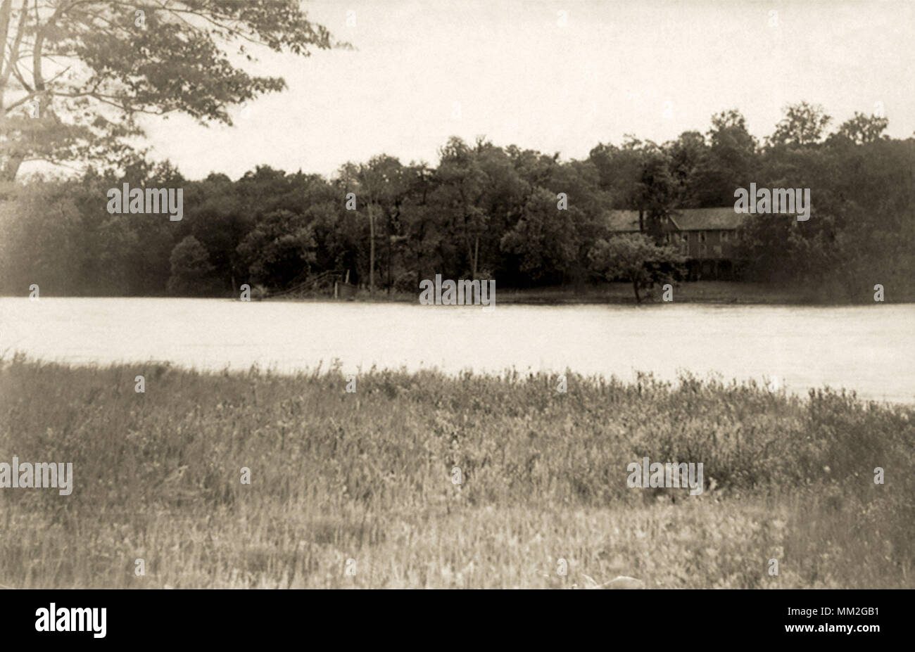 Montaggio Park Hotel. Tully. 1919 Foto Stock