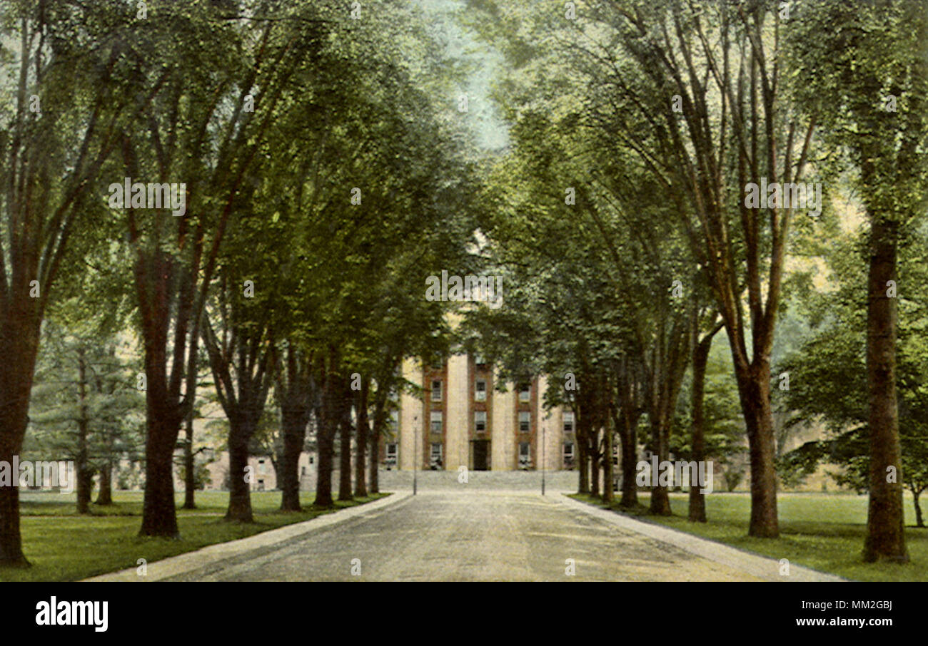 Ospedale di stato. Utica. 1910 Foto Stock