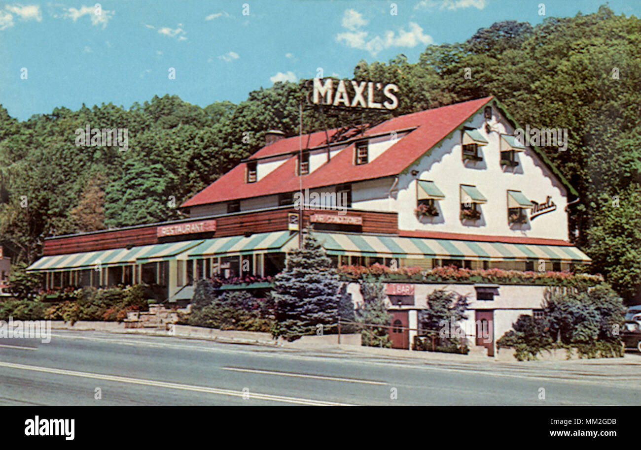 Maxl del ristorante. White Plains. 1965 Foto Stock