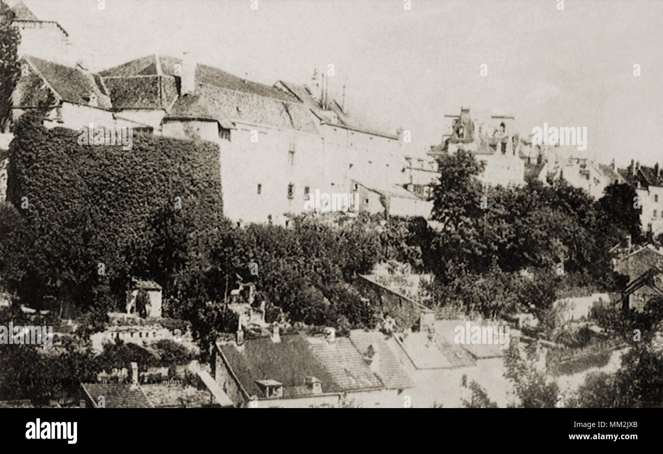 Vista generale. Chaumont. 1910 Foto Stock