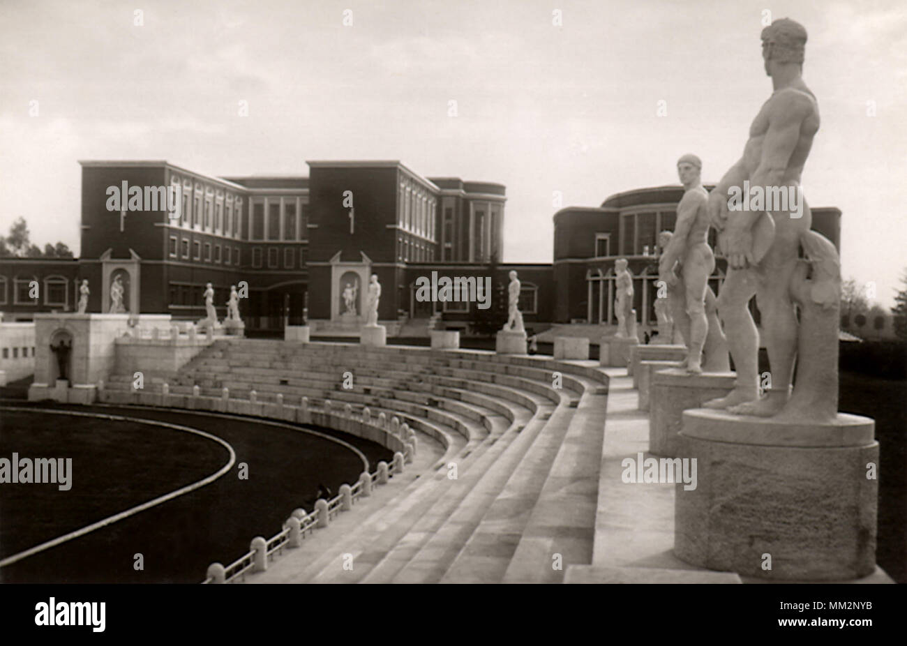 Mussolini Stadium. Roma. 1930 Foto Stock