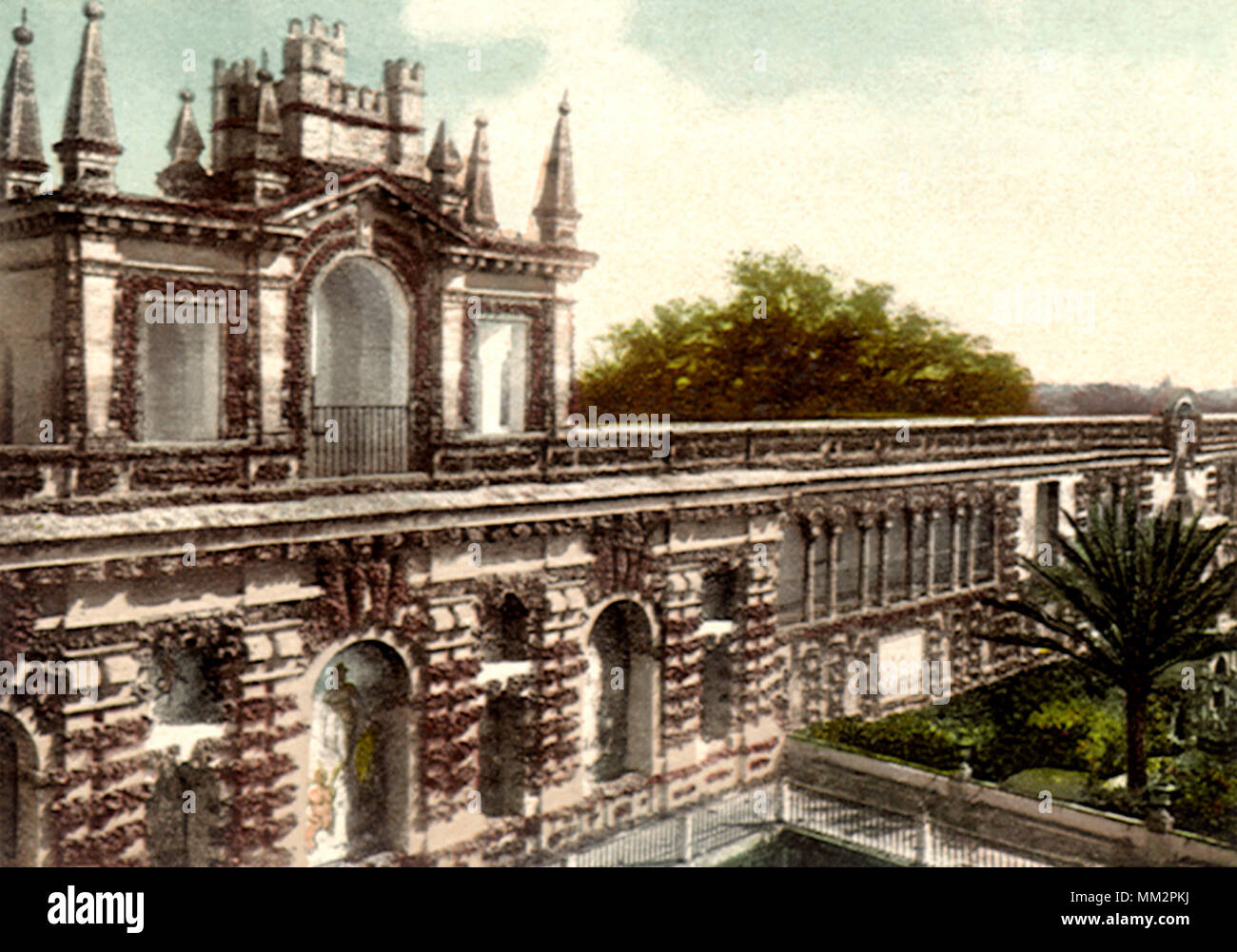 Pedro I Galleria all'Alcázar. Sevilla. 1920 Foto Stock