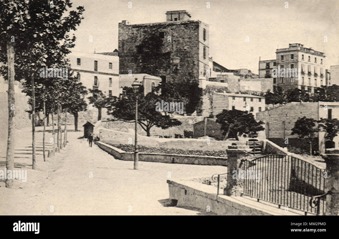 Passeggiata di San Antón. Tarragona. 1930 Foto Stock