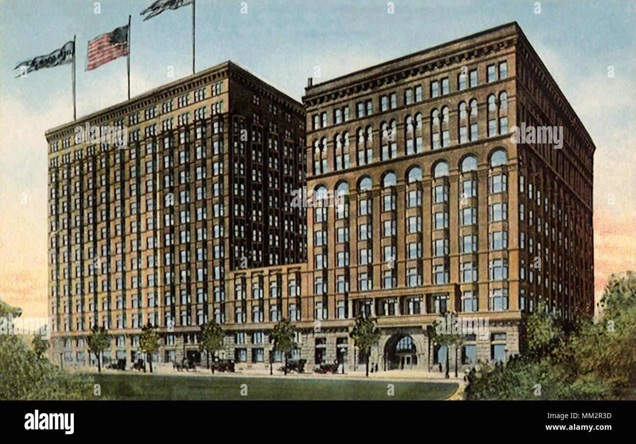 Hotel per congressi. Chicago. 1910 Foto Stock