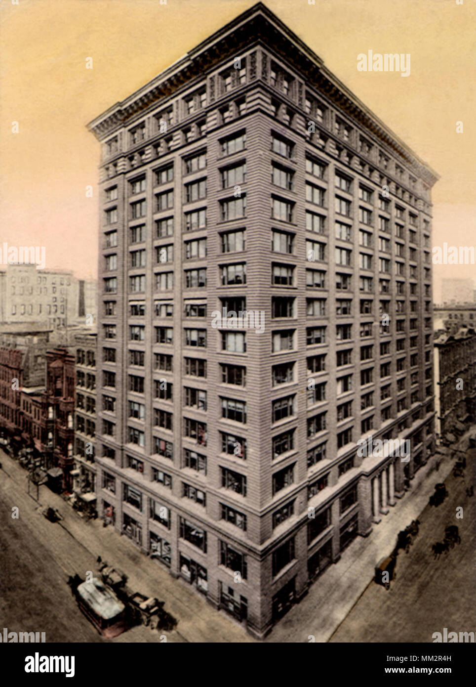 Marquette edificio. Chicago. 1907 Foto Stock