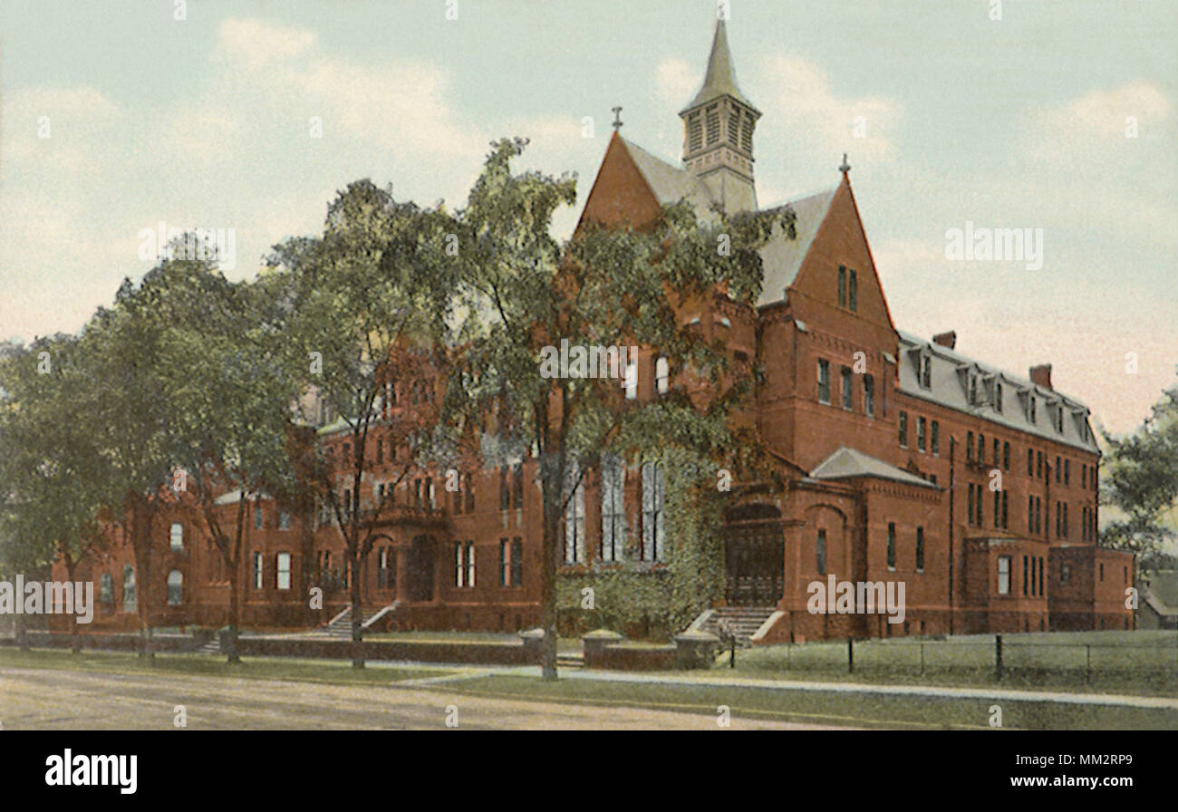 Seminario teologico. Hartford. 1910 Foto Stock