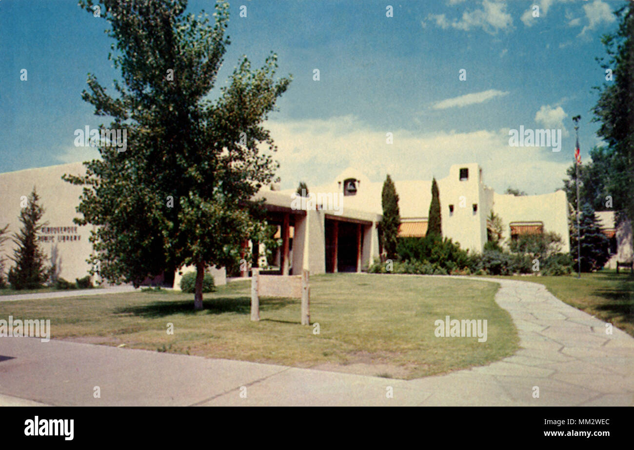 Albuquerque Public Library. 1957 Foto Stock