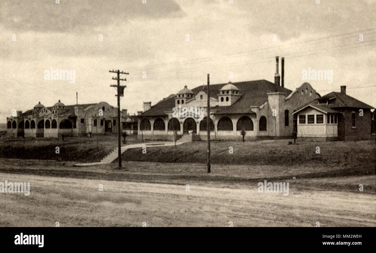 Il Methodist sanatorio. Albuquerque. 1920 Foto Stock