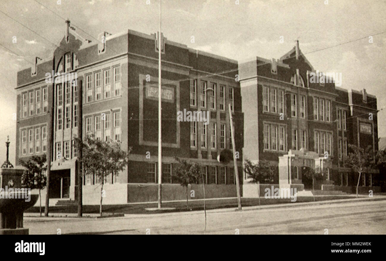 Scuola di alta. Albuquerque. 1920 Foto Stock