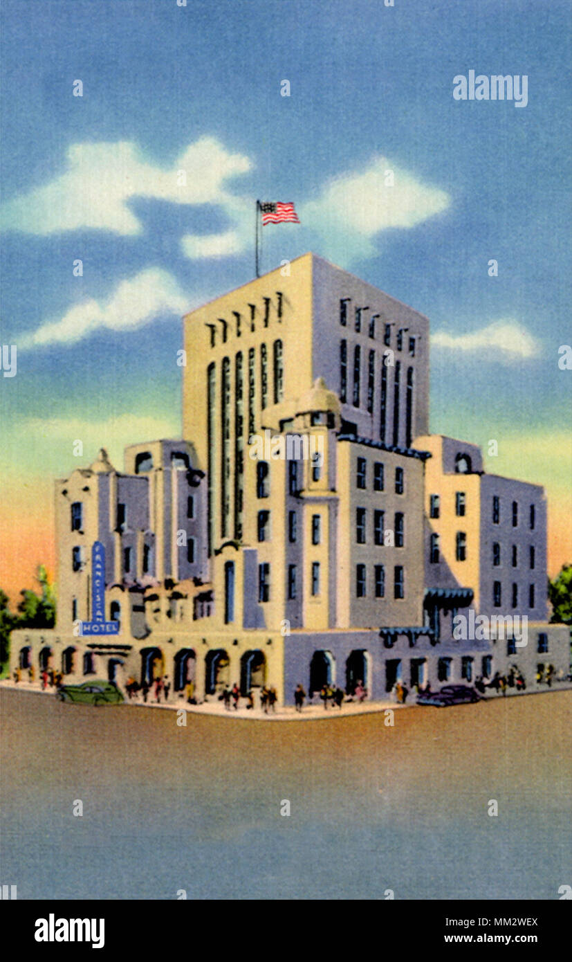 Hotel francescano. Albuquerque. 1935 Foto Stock