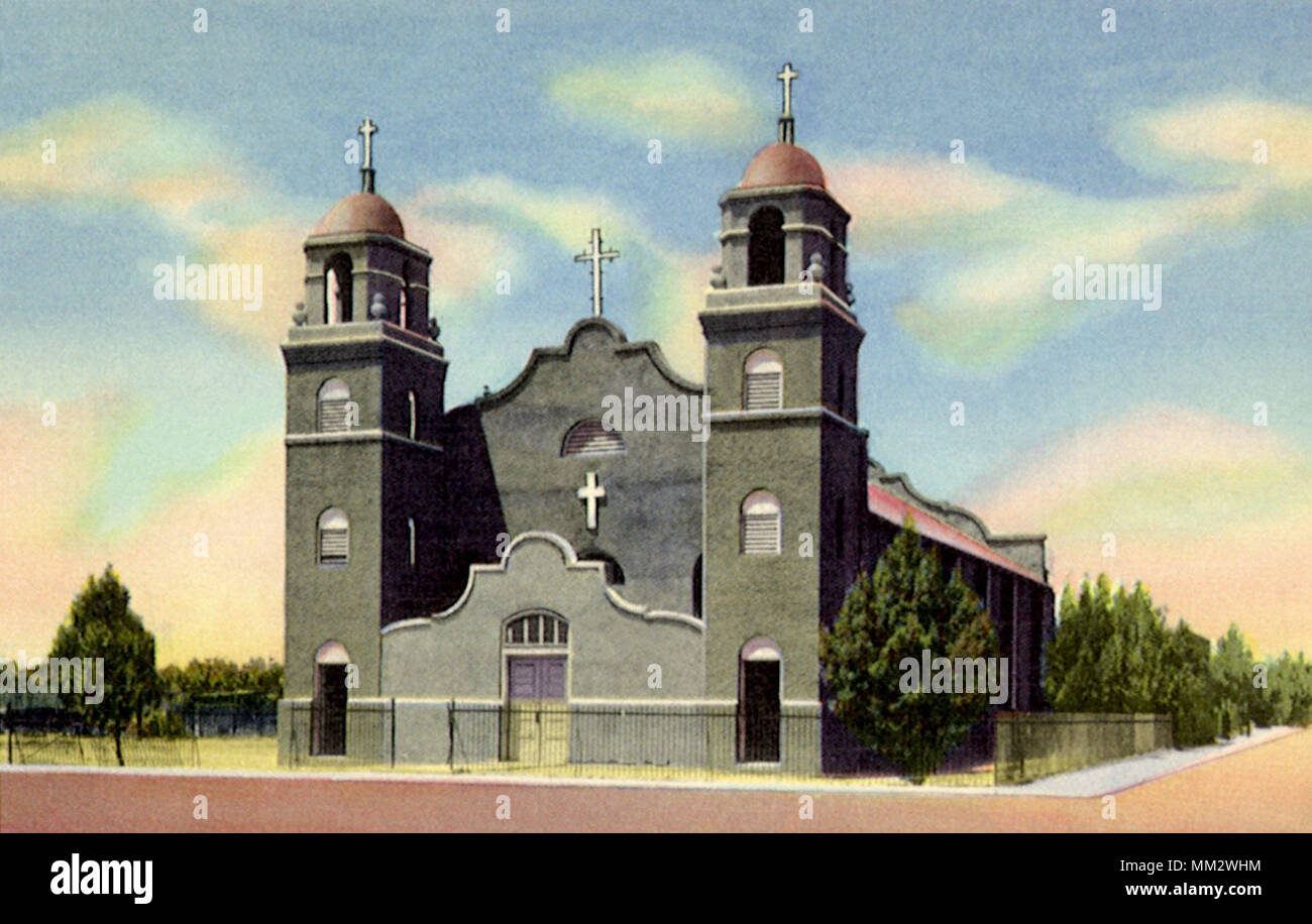 St. Ann la missione. Deming. 1935 Foto Stock