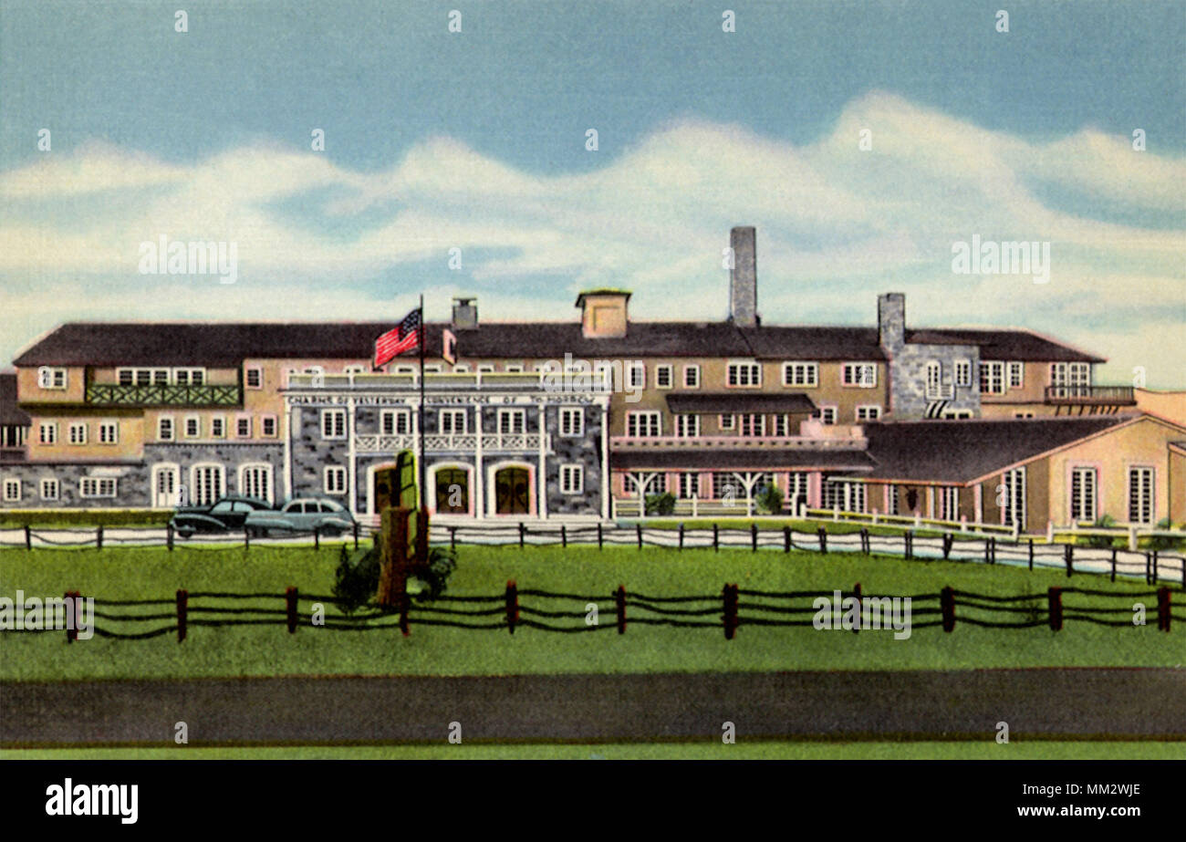 El Rancho Hotel. Gallup. 1935 Foto Stock