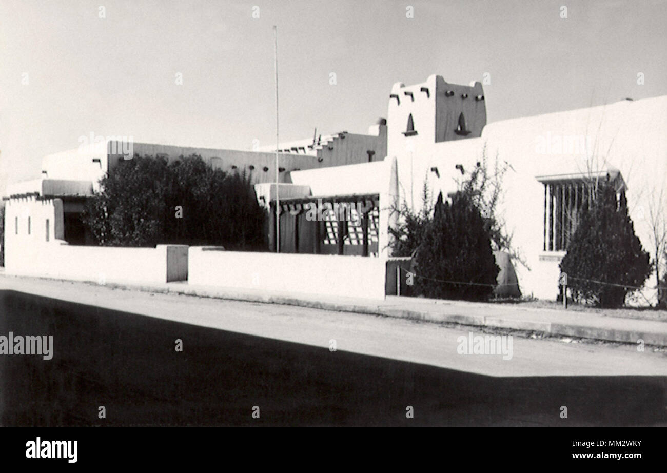 Branigan Memorial Library. Las Cruces. 1935 Foto Stock