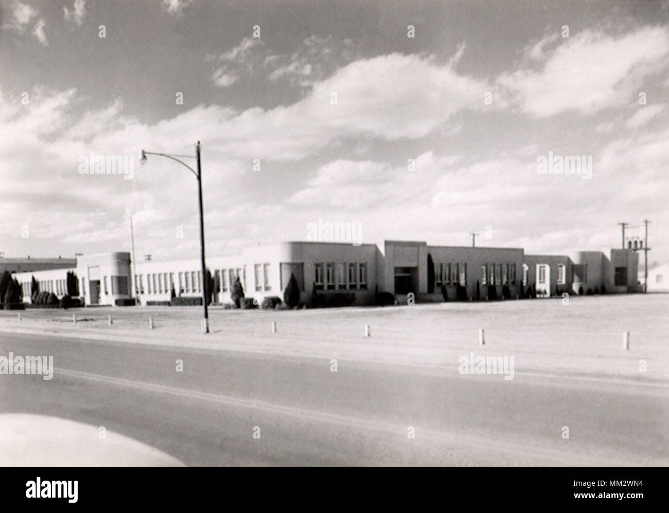 Scuola di alta. Lovington. 1935 Foto Stock