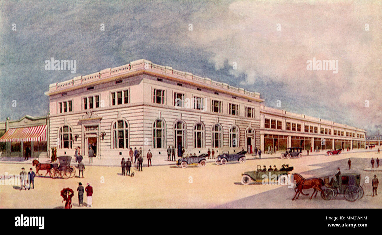 Prima banca nazionale di Roswell. Roswell. 1923 Foto Stock