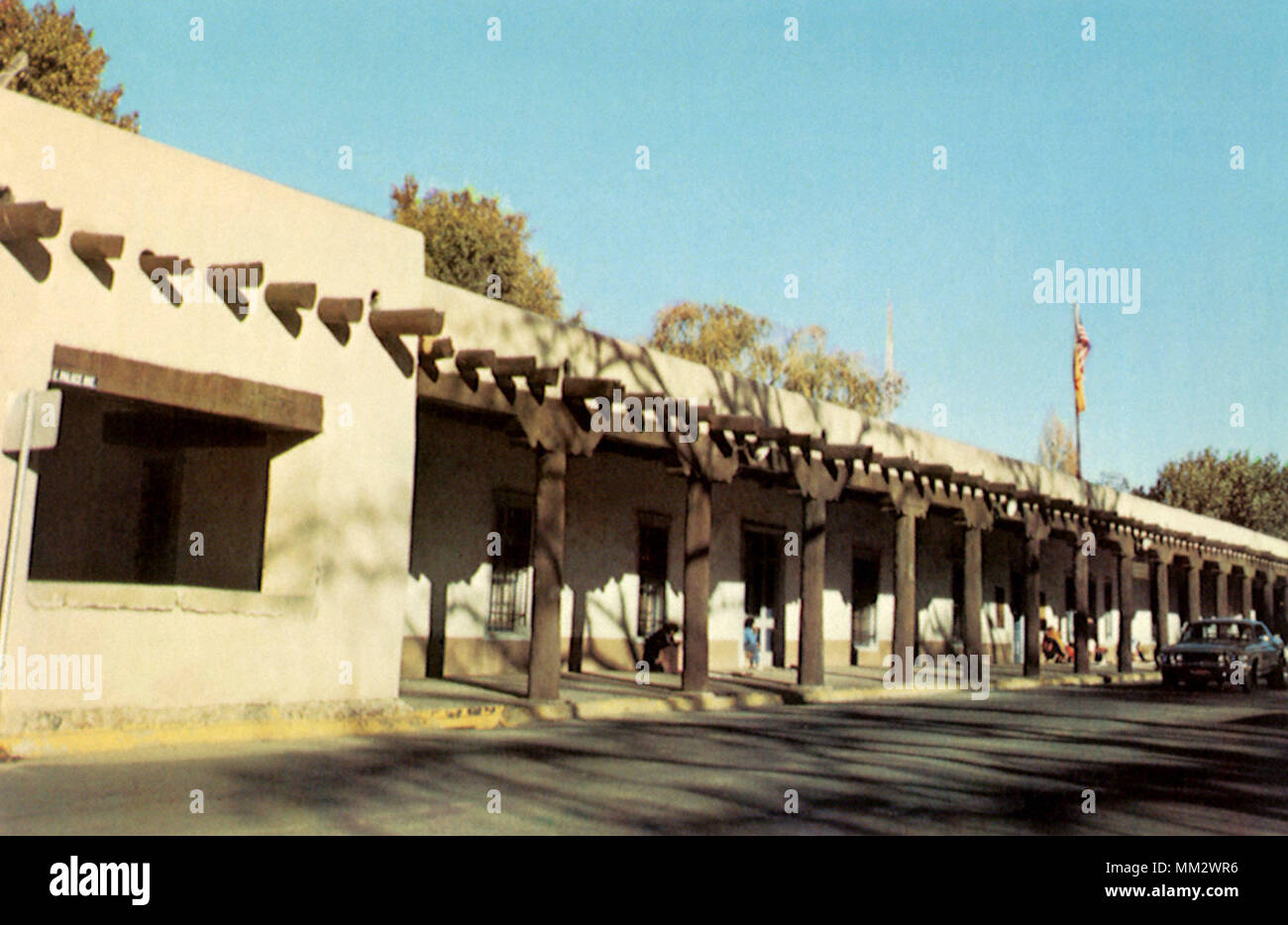 Il palazzo dei governatori. Santa Fe. 1965 Foto Stock