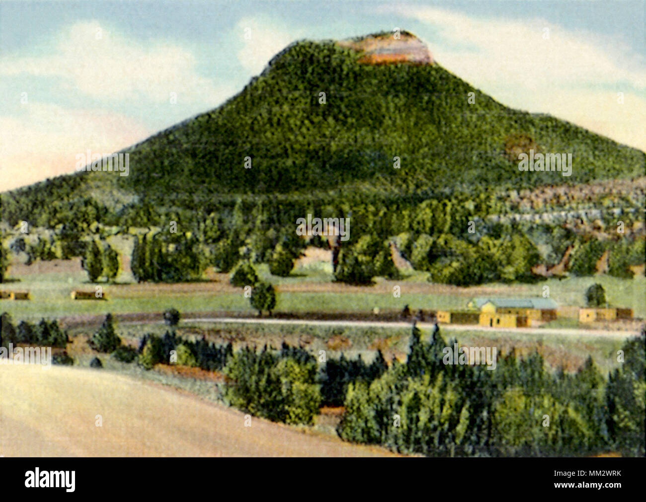 Vista di Santa Fe. 1935 Foto Stock