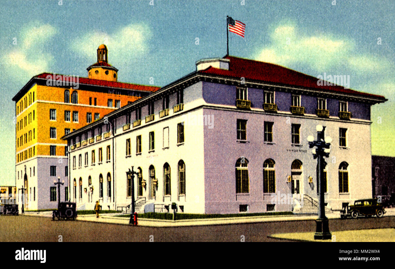 Ufficio postale. Albuquerque. 1935 Foto Stock