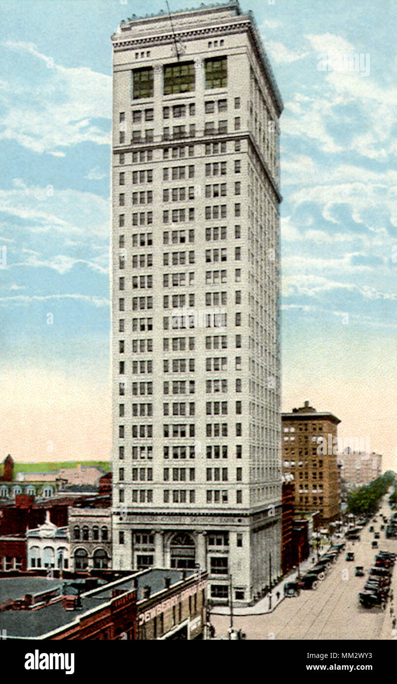 Nella contea di risparmio bancario. Birmingham. 1923 Foto Stock