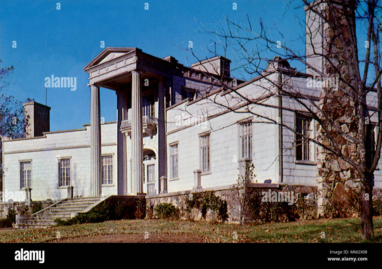 Museo Burritt. Huntsville. 1960 Foto Stock