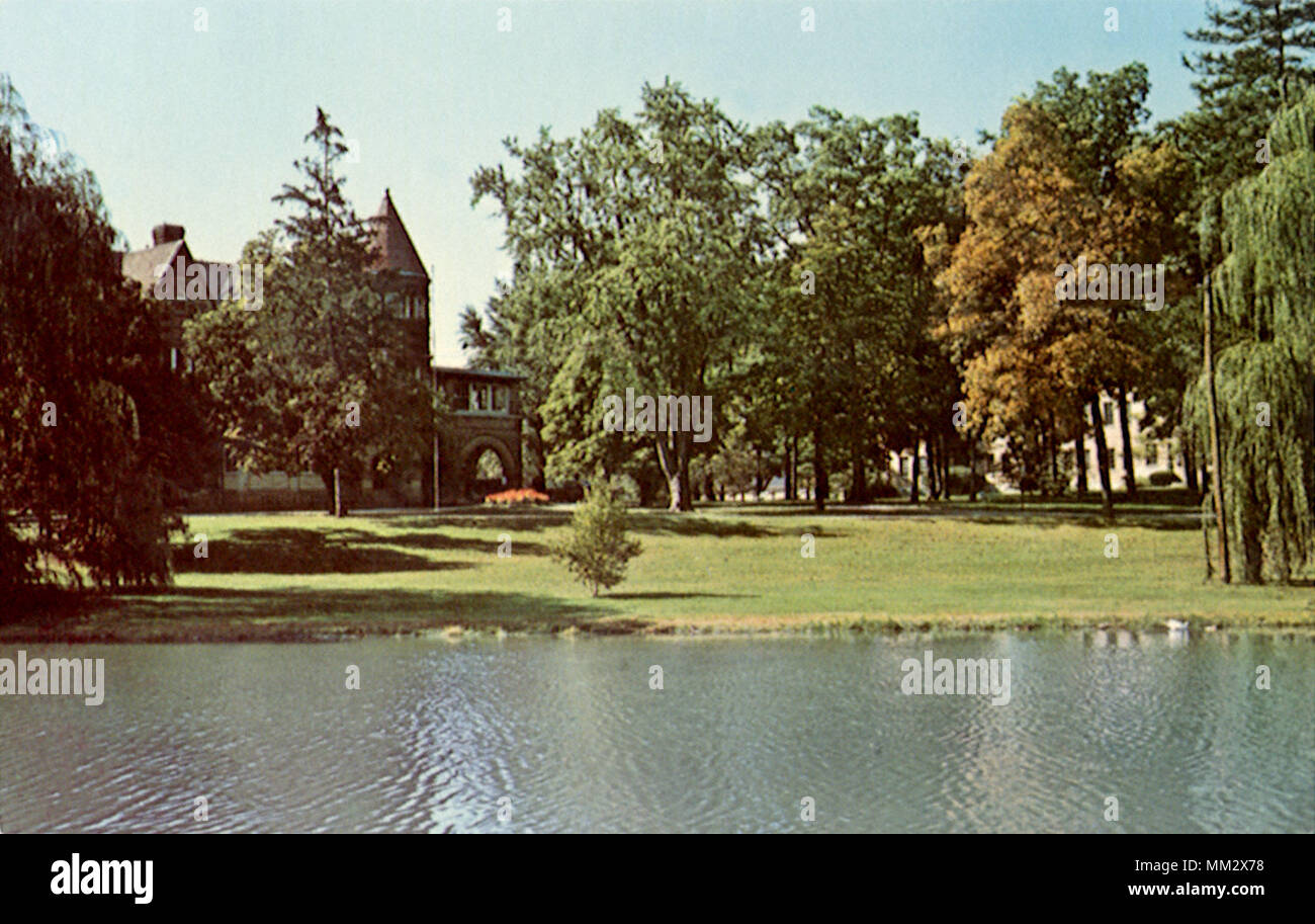 San Francesco College. Fort Wayne. 1960 Foto Stock