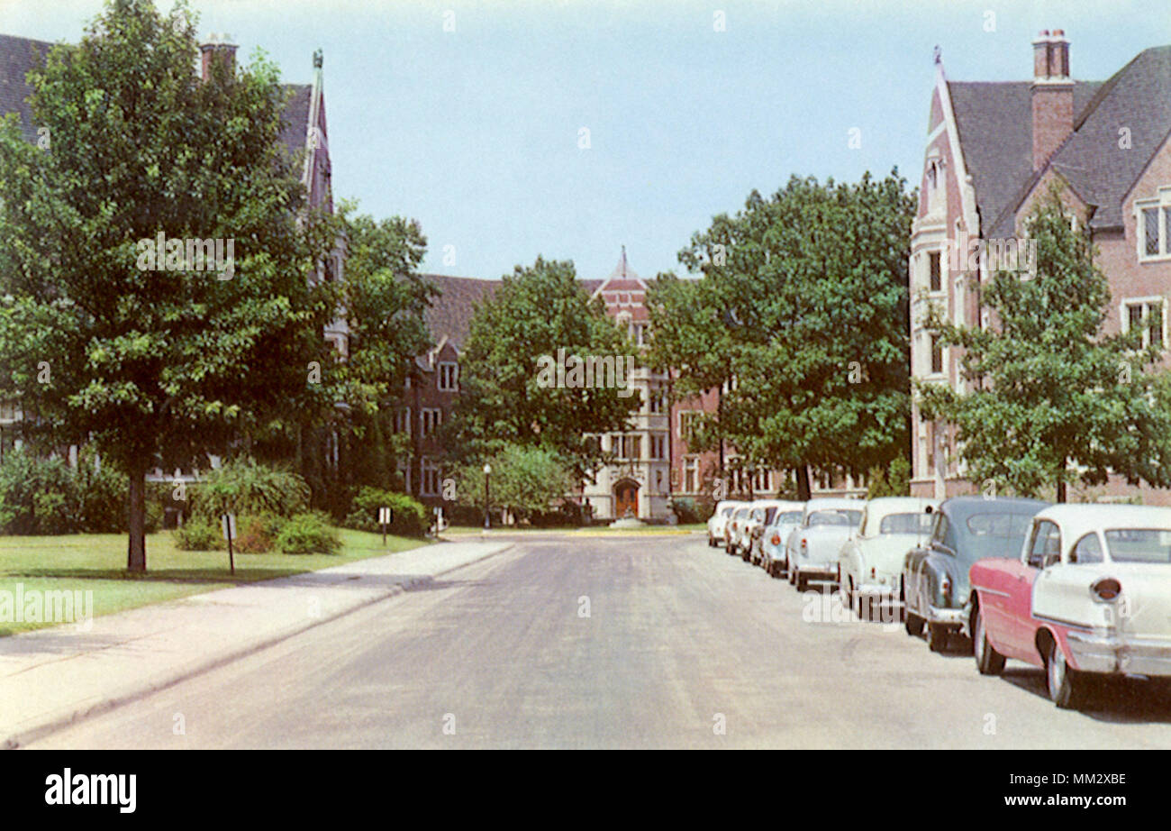 Sale alla Purdue University. Lafayette. 1960 Foto Stock