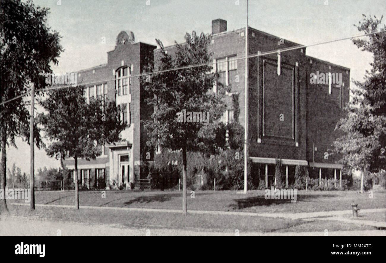 Washington Scuola. Charles città. 1937 Foto Stock