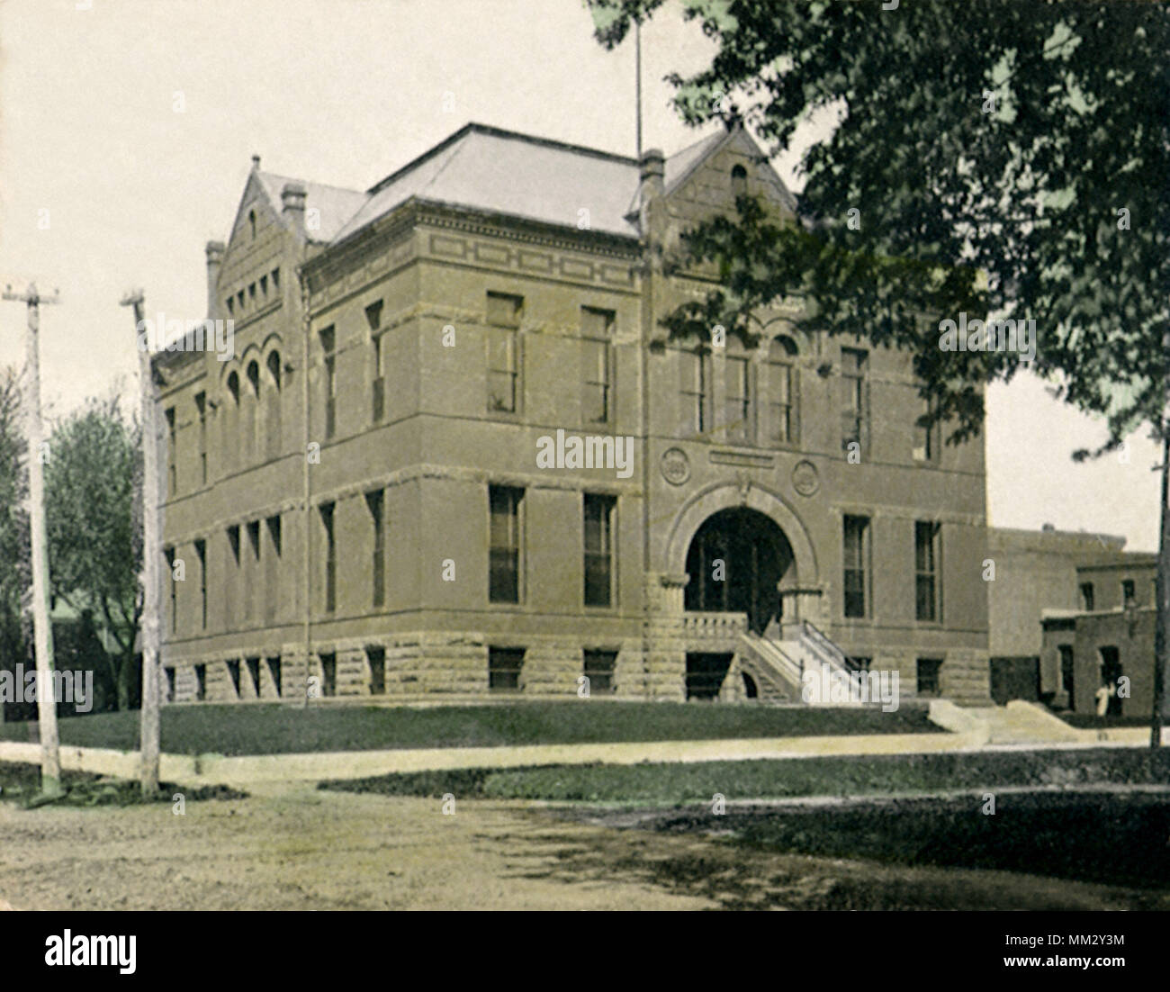 Jefferson County Library. Fairfield. 1906 Foto Stock