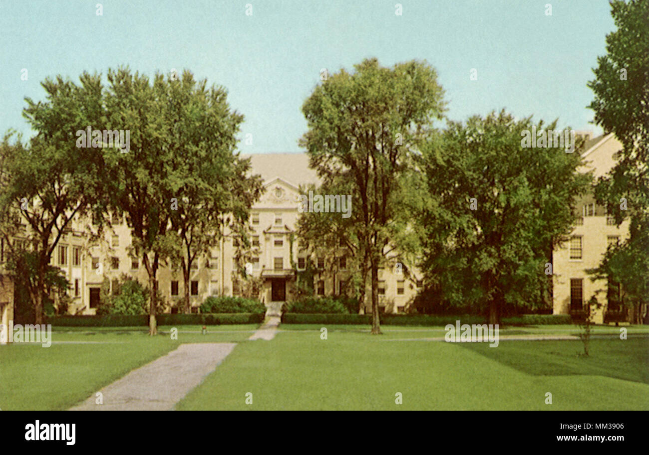 Cornell University Hall. Ithaca. 1960 Foto Stock