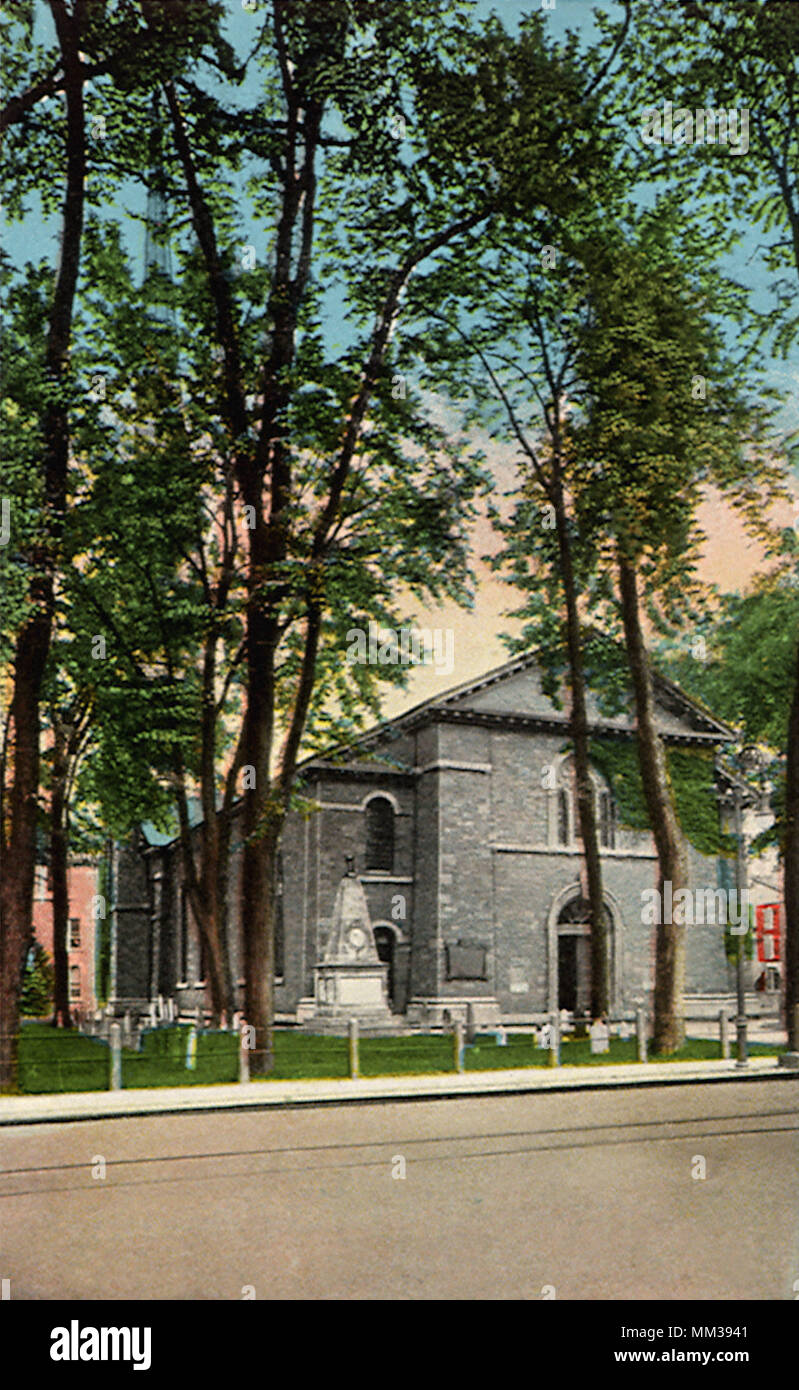 Chiesa protestante. Grande collo. 1920 Foto Stock