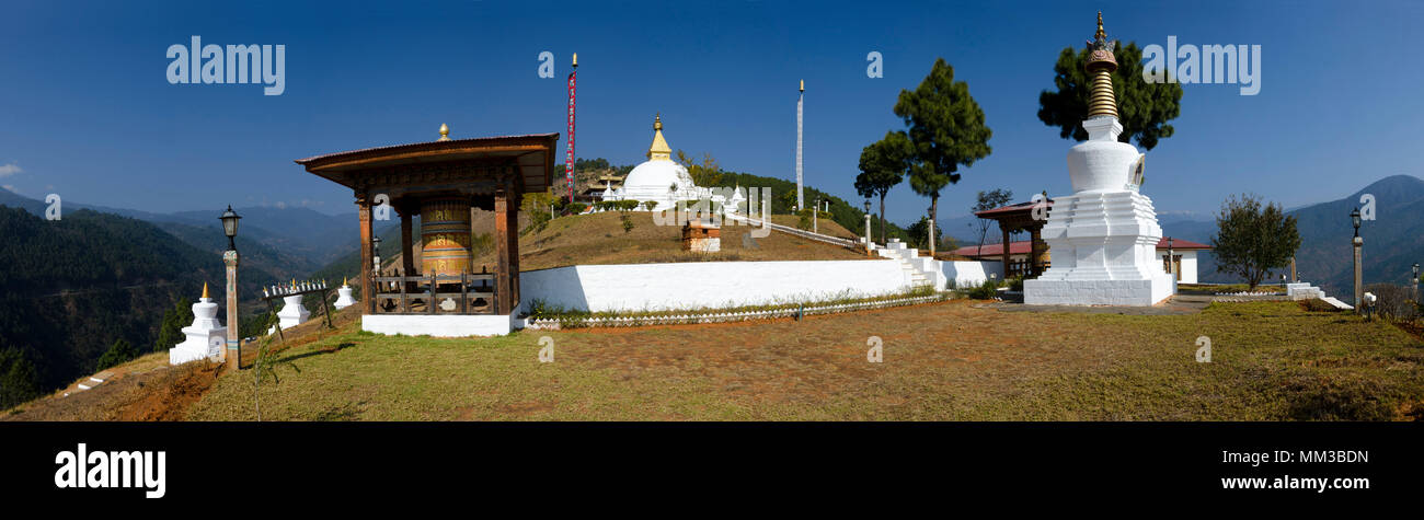 Sangchhen Dorgi Lhuendrup Lhakhang Monastero, Punakha, Bhutan Foto Stock