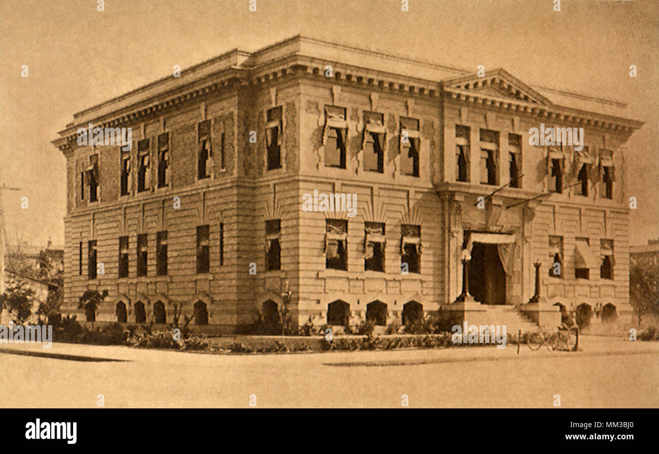 Il municipio. Fresno. 1910 Foto Stock