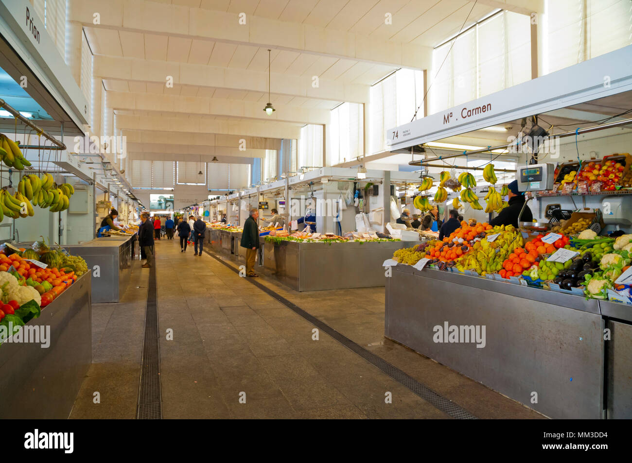 Mercado Central, Cadice, Andalusia, Spagna Foto Stock