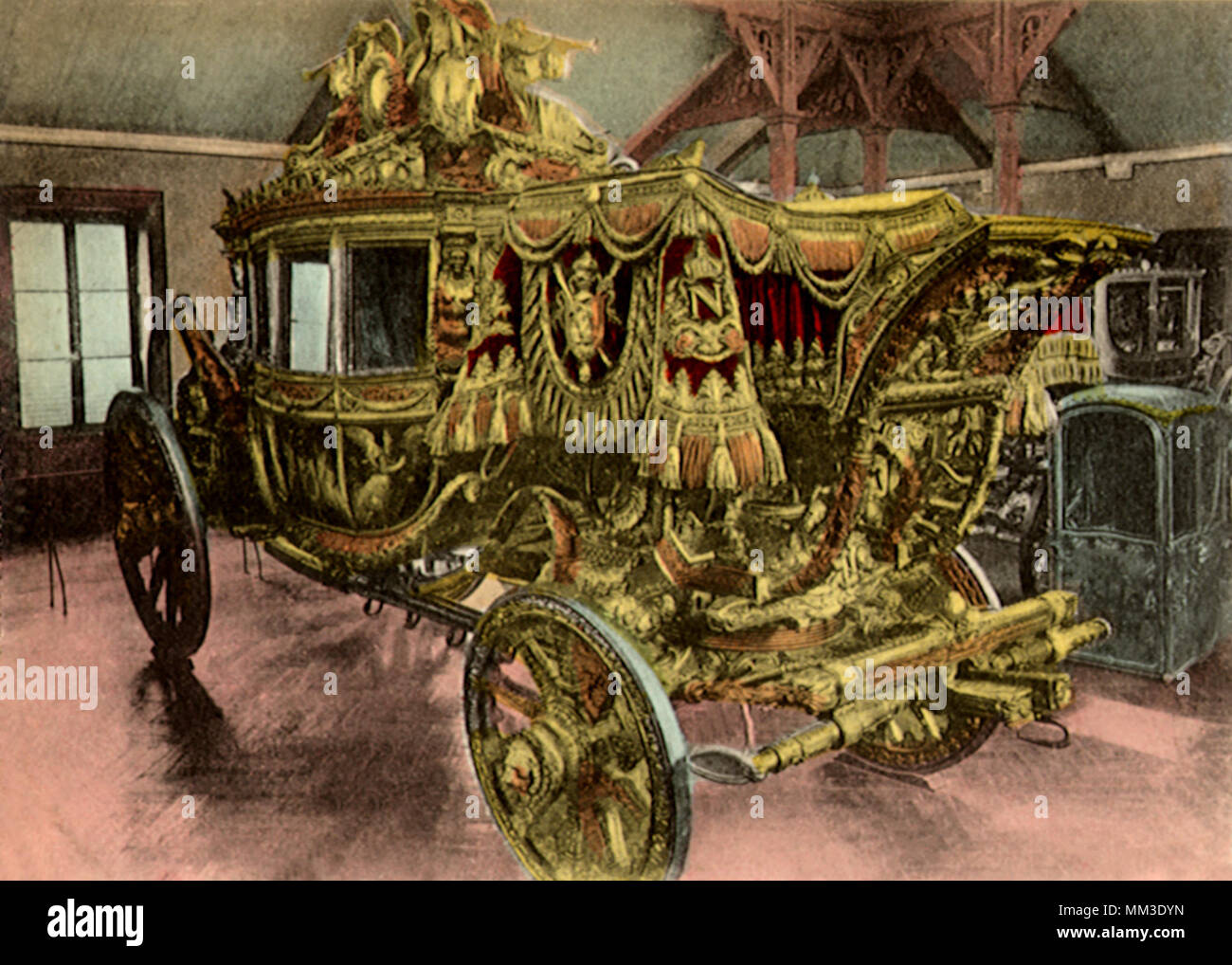 Trasporto di Carlo X. Versailles. 1930 Foto Stock