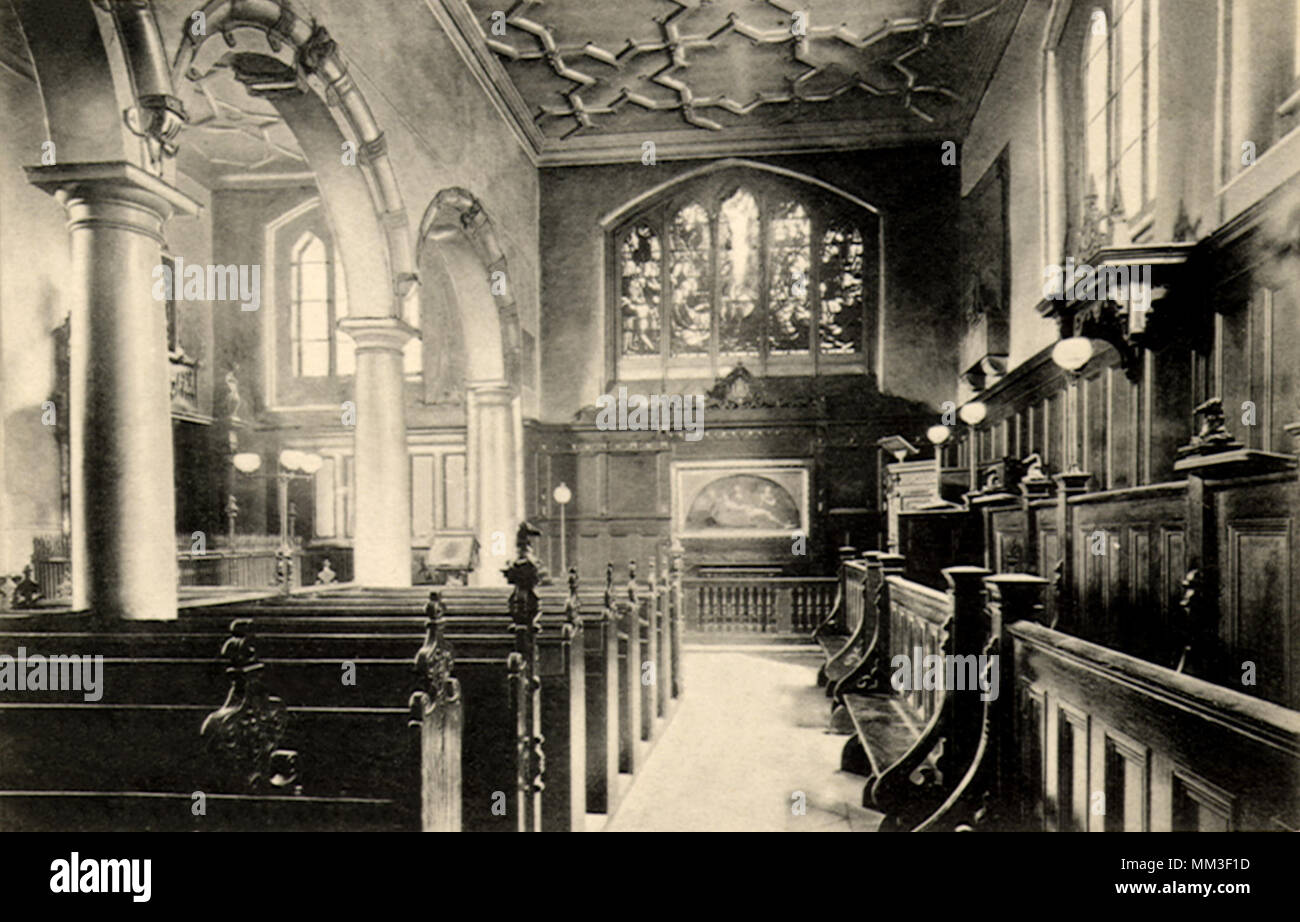 Cappella della Certosa. Londra. 1930 Foto Stock