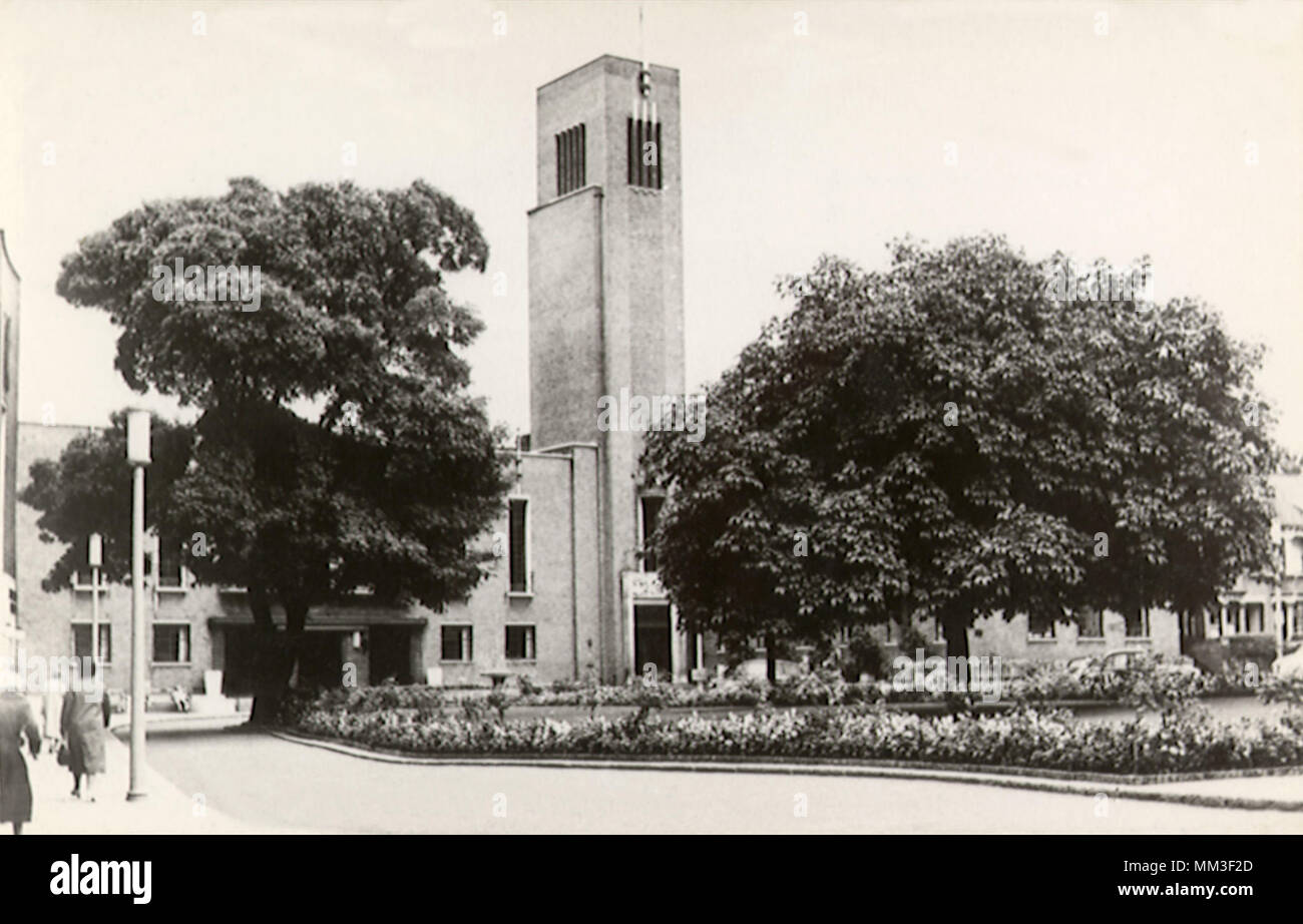 Hornsey Town Hall. Londra. 1930 Foto Stock