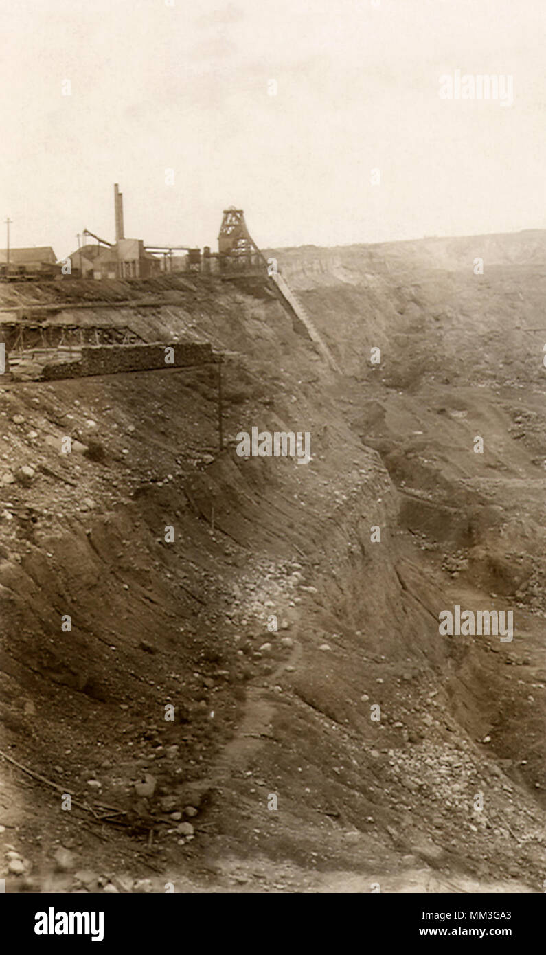 Miniera a Cielo Aperto. Virginia. 1930 Foto Stock