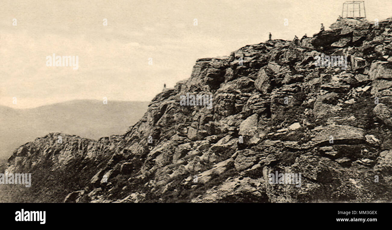 Picco di Whiteface Mountain.1905 Foto Stock