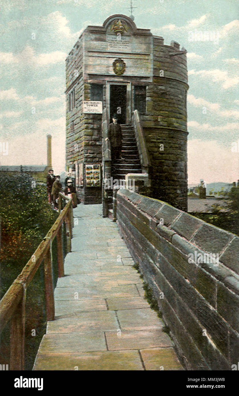 Re Carlo' Torre. Chester. 1910 Foto Stock