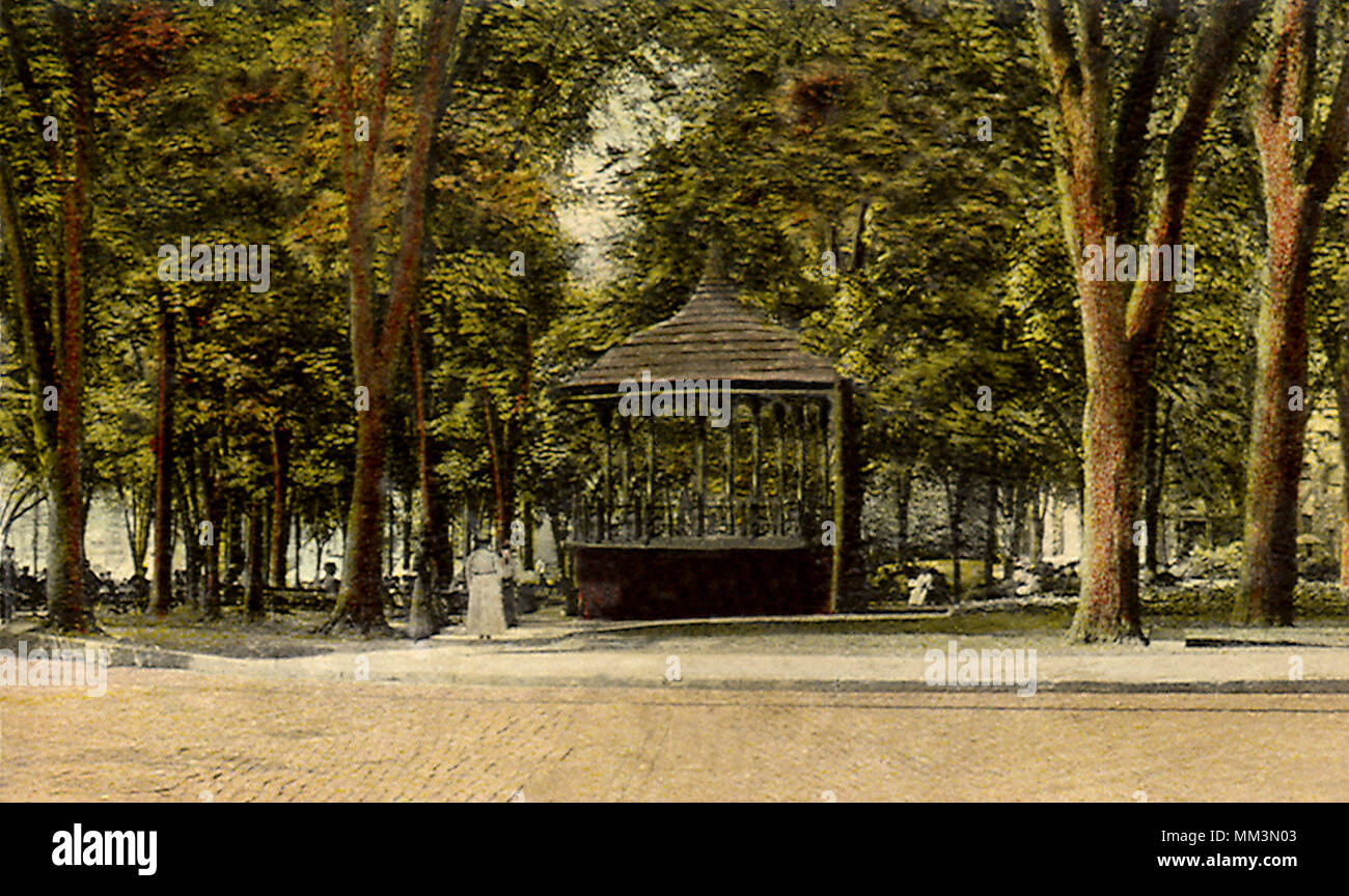 Crescent Park. Schenectady. 1912 Foto Stock