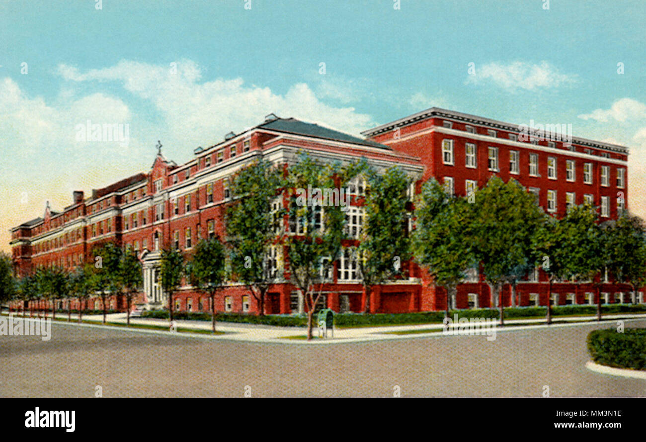 Ospedale San Francesco. Grand Island. 1940 Foto Stock