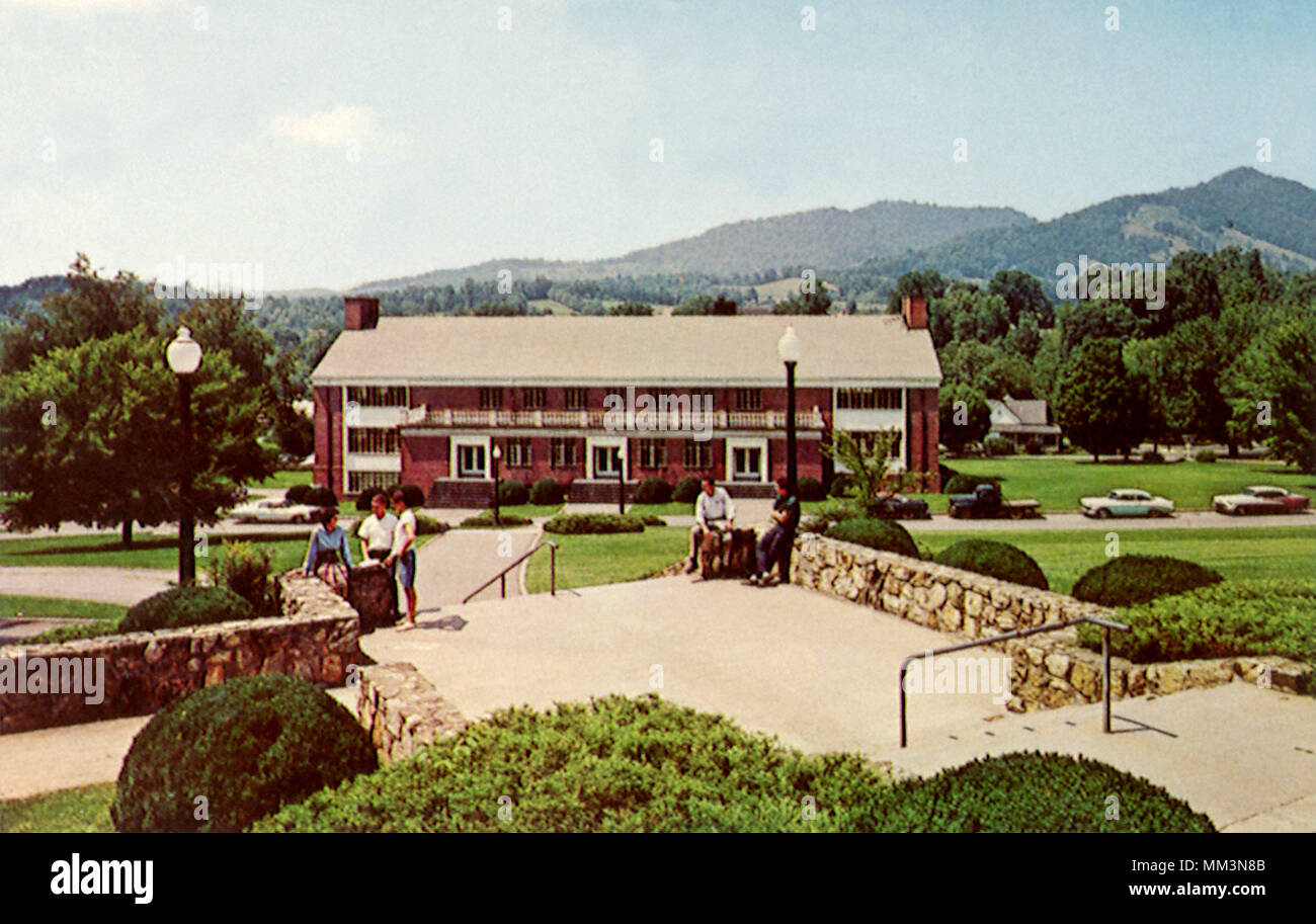 Mars Hill College Campus. Mars Hill. 1970 Foto Stock