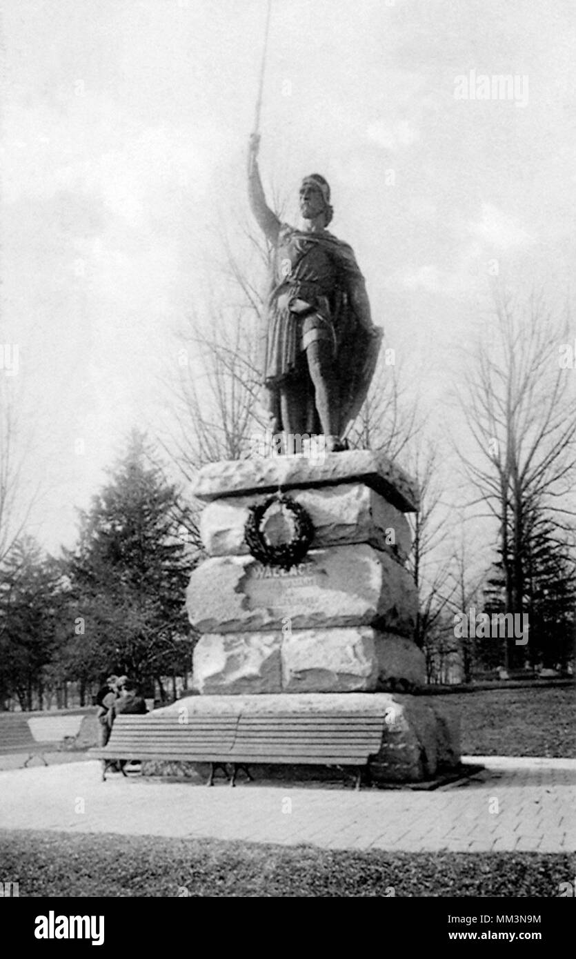 Wallace Monument. Baltimora. 1910 Foto Stock