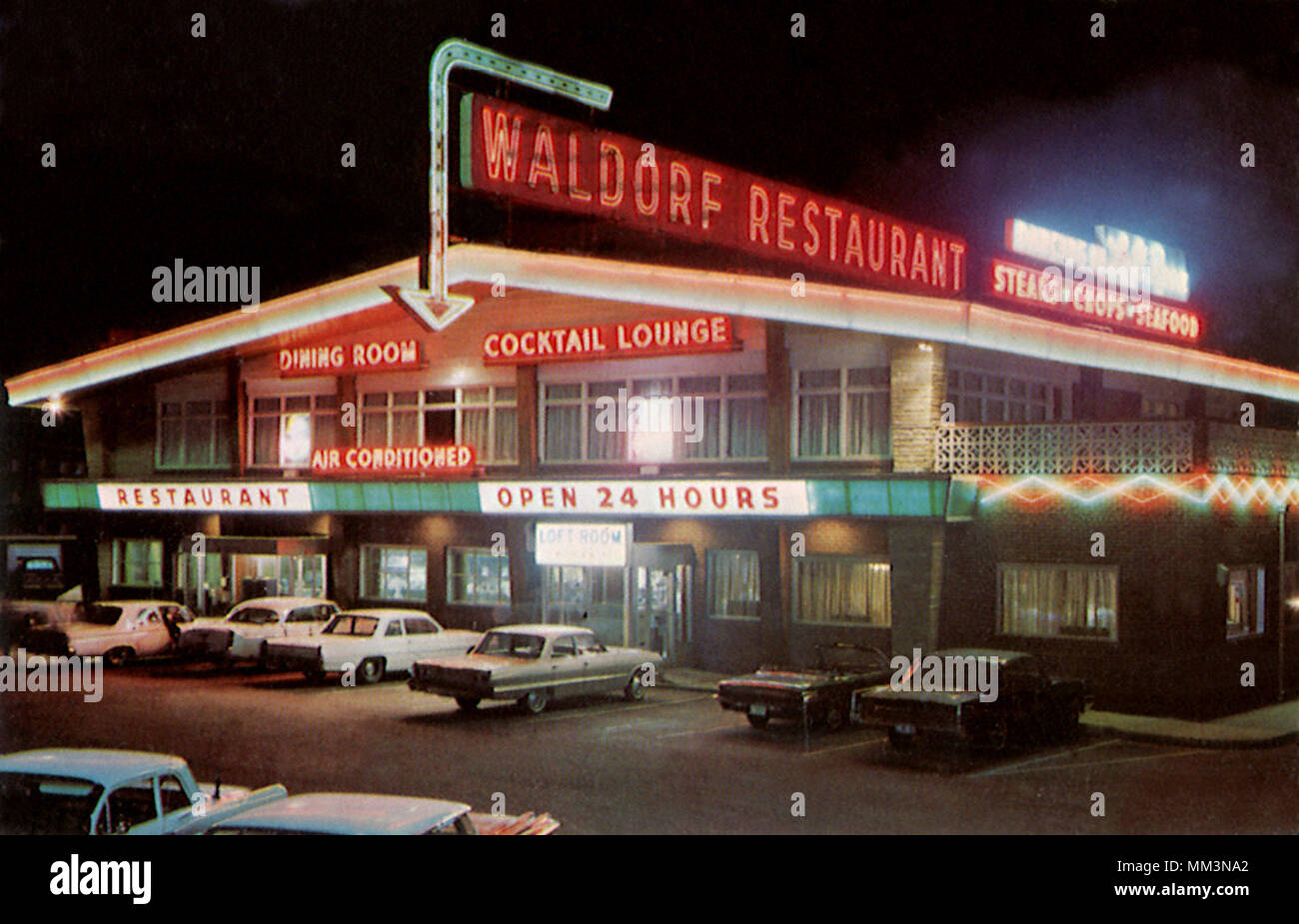 Waldorf ristorante. Waldorf. 1967 Foto Stock