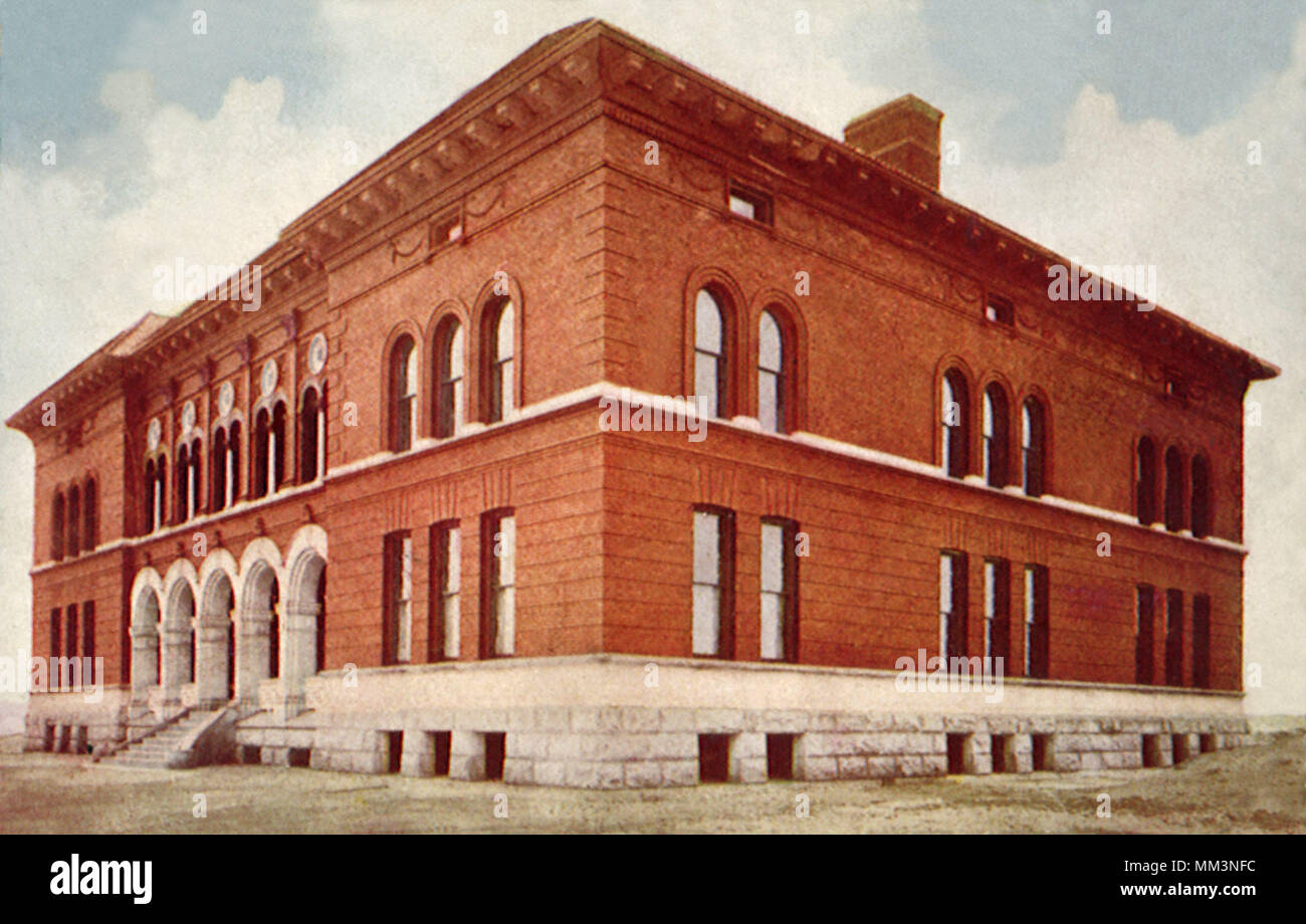 Scuola statale di mine. Butte. 1910 Foto Stock