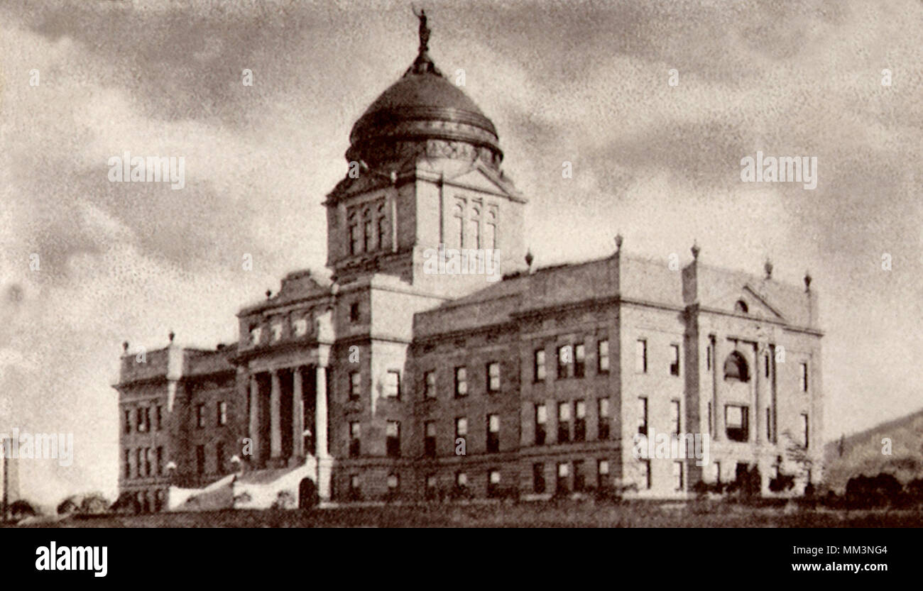 State Capitol Building. Helena. 1910 Foto Stock