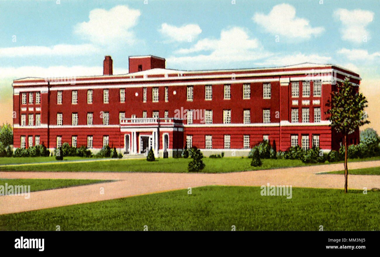 A. & M. College infermeria. Stillwater. 1945 Foto Stock