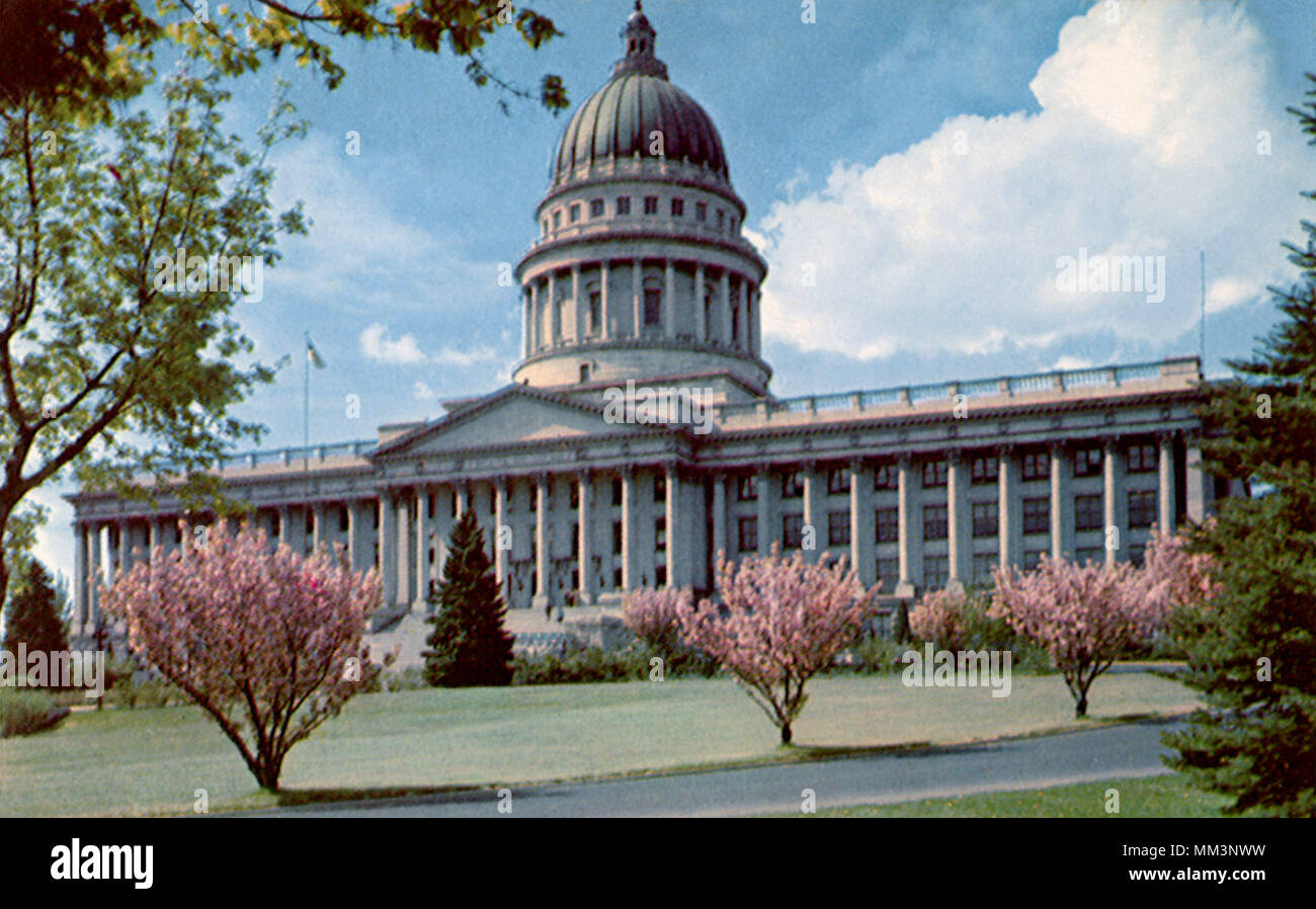 La Utah State Capitol. Salt Lake City. 1965 Foto Stock