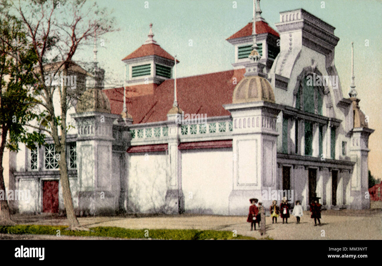 Il Mormon Tabernacle. Ogden. 1910 Foto Stock